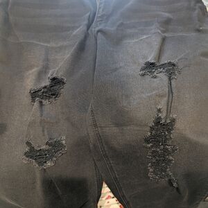 Women's Plus Size Vanilla Star Mom Distressed Jeans